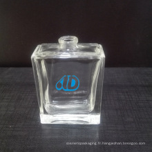 Ad-R39 Square Polishing Nouveau produit Transparent Flacon en verre de parfum 65ml